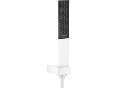 Set de dus Hansgrohe Rainfinity 100 cu para de dus 1jet , agatatoare si furtun 160cm, alb mat