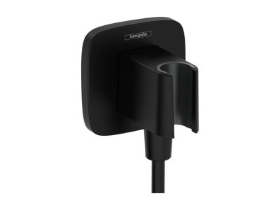 Accesoriu Hansgrohe FixFit Q cu agatatoare de dus, negru mat