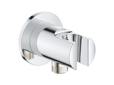 Agatatoare de dus cu conector FixFit Grohe Vitalio Universal, crom