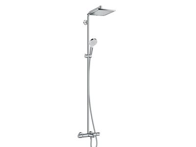 Coloana de dus Hansgrohe Crometta E240 1 jet cu baterie de cada termostatata, crom 
