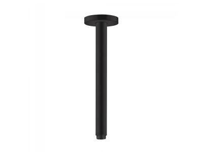 Brat de dus Hansgrohe S cu montare pe tavan, 30cm, negru mat