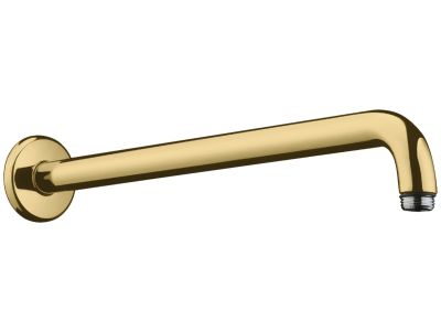Brat de perete Hansgrohe 389 mm, gold optic lustruit
