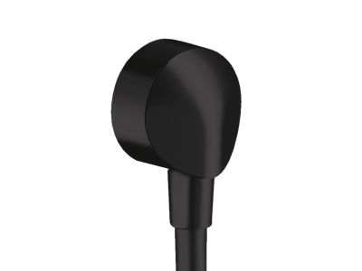 Accesoriu Hansgrohe FixFit E pentru furtun dus, negru periat