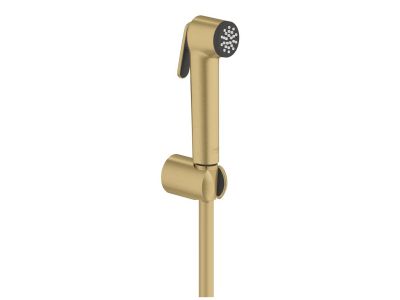 Set dus igiena intima Grohe Tempesta-F Trigger Spray 30 cu para cu comanda de declansare, agatatoare si furtun, brushed cool sunrise