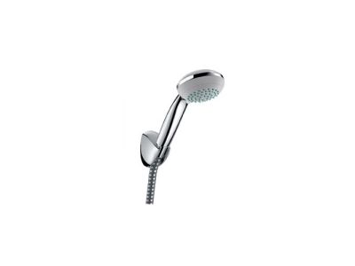 Set dus Hansgrohe Crometta 85 Vario/Porter chrome cu furtun 1250mm