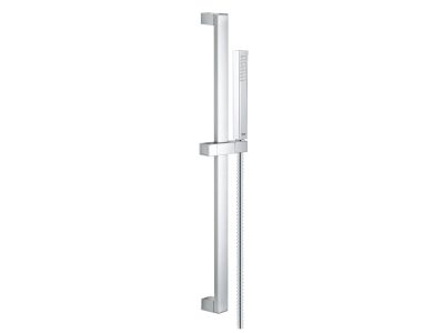 Set de dus Grohe Euphoria Cube+ cu para dus Stick, 9.5 l/min, furtun 175cm si bara 60cm, crom