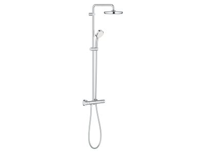 Coloana de dus Grohe Tempesta Cosmopolitan System 210 cu baterie termostatata, 1016mm, crom