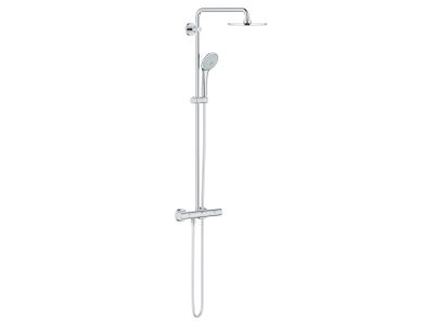 Coloana de dus Grohe Euphoria System 210 cu baterie termostatata, 101cm, crom