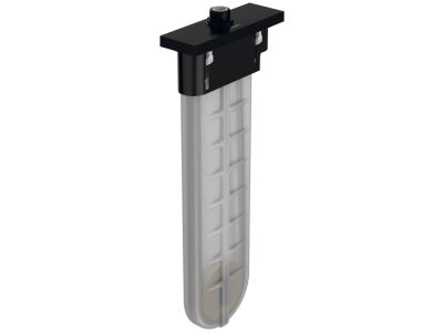 Corp incastrat pentru furtun dus Hansgrohe sBox, negru mat