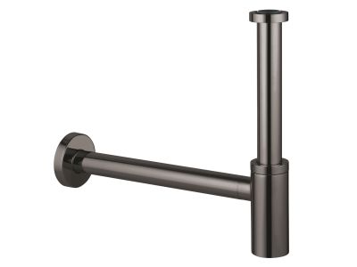 Sifon design pentru lavoar Grohe 28912, 1 1/4, hard graphite