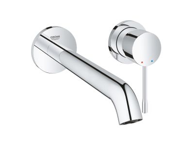 Baterie lavoar Grohe Essence L din 2 elemente, de perete, necesita corp incastrat, crom