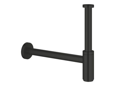 Sifon design Grohe pentru lavoar, negru mat