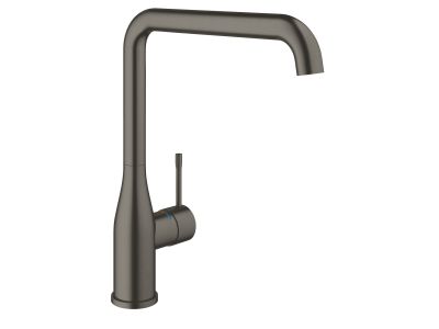 Baterie bucatarie Grohe Essence pipa L, brushed hard graphite