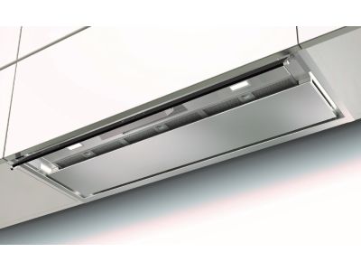 Hota incorporabila Faber In-Nova Touch A60, 670 m3/h intensiv, 60cm, inox-sticla neagra