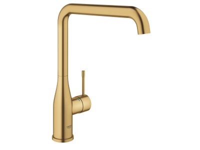 Baterie bucatarie Grohe Essence pipa tip L, brushed cool sunrise