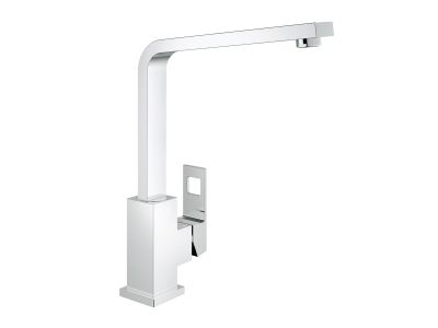 Baterie bucatarie Grohe Eurocube, pipa rotativa inalta