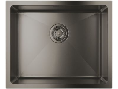 Chiuveta bucatarie Grohe K700U 60, 540x440mm, montare sub blat, inox, brushed hard graphite