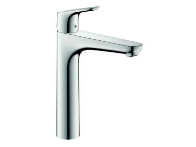 Baterie lavoar Hansgrohe Focus 190, ventil pop-up, pentru lavoar tip bol, crom