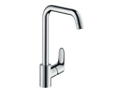 Baterie bucatarie Hansgrohe Focus, pipa rotativa, chrome