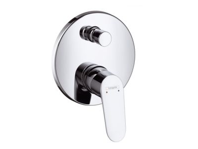 Baterie cada - dus Hansgrohe Focus, montaj incastrat, necesita corp ingropat