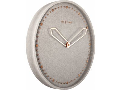 Ceas de perete NeXtime Cross Grey 35cm