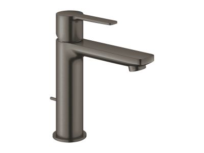 Baterie lavoar Grohe Lineare S, ventil pop-up, brushed hard graphite