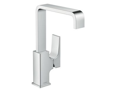 Baterie lavoar Hansgrohe Metropol 230 inalta, ventil push-open