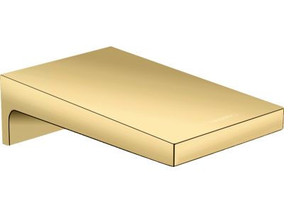 Pipa cada Hansgrohe Metropol montaj incastrat, 18.5 cm, gold optic lustruit