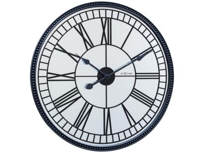 Ceas de perete NeXtime Cleopatra Mirror 56cm, negru
