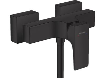 Baterie dus Hansgrohe Metropol, negru mat