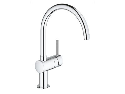 Baterie bucatarie Grohe Minta cu pipa C, crom