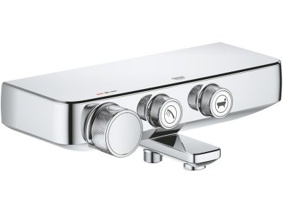 Baterie cada termostatata Grohe Grohtherm SmartControl, crom