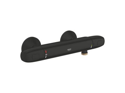 Baterie dus termostatata Grohe Grohtherm 1000 matte black