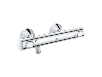 Baterie dus termostatata Grohe Precision Flow crom