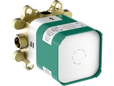Corp incastrat Axor pentru palarie de dus ShowerSolutions cu 2 jeturi si brat