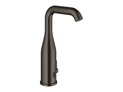 Baterie lavoar Grohe Essence E electronica, alimentare cu baterie, brushed hard graphite