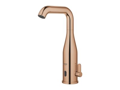 Baterie lavoar Grohe Essence E electronica, alimentare cu baterie, warm sunset