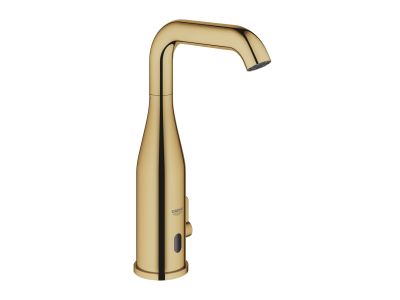 Baterie lavoar Grohe Essence E electronica, alimentare cu baterie, cool sunrise