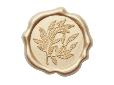 Sigiliu ceara Foldabox autoadeziv, Gold