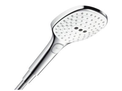 Para de dus Hansgrohe Raindance Select  E120 cu 3 jeturi, white-chrome
