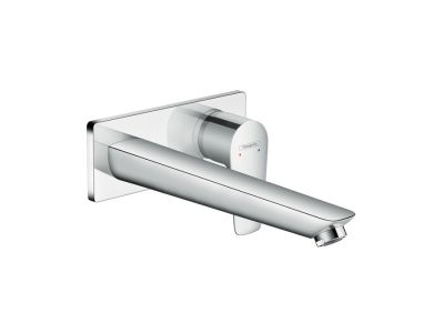 Baterie lavoar Hansgrohe Talis E cu pipa 225 mm, montaj incastrat, necesita corp ingropat, crom