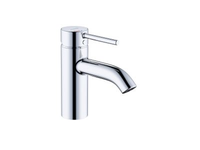Baterie lavoar Kludi Bozz 75 Ecoplus, fara ventil, 3.8l/min, crom