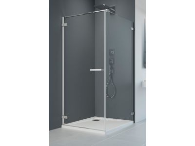 Usa de dus Radaway Arta KDJ I 80cm cu deschidere stanga, profil Chrome+