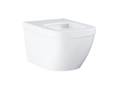 Vas wc suspendat Grohe Euro Ceramic Rimless 37.5x54cm, fixare ascunsa, Triple Vortex, alb