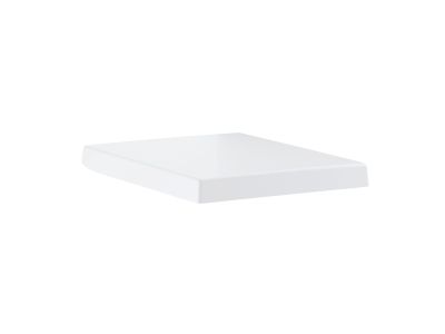 Capac wc Grohe Cube Ceramic cu inchidere lenta, QuickRelease, alb