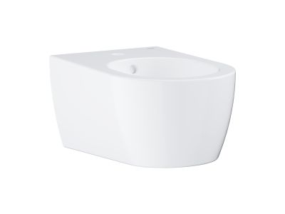 Bideu suspendat Grohe Essence, prinderi ascunse, PureGuard , alb