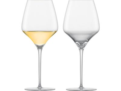 Set 2 pahare vin alb Zwiesel Glas Alloro Chardonnay, handmade, 525ml