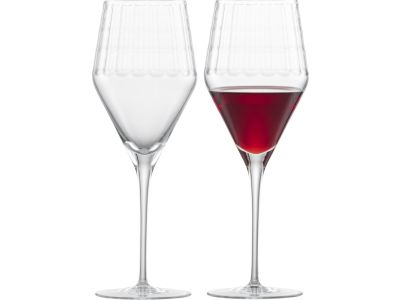 Set 2 pahare vin rosu Zwiesel Glas Bar Premium No.1 Bordeaux, design Charles Schumann, handmade, 453ml