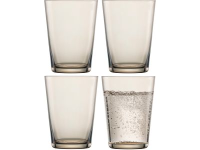 Set 4 pahare apa Zwiesel Glas Together, cristal Tritan, 548ml, taupe