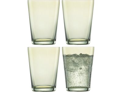 Set 4 pahare apa Zwiesel Glas Together, cristal Tritan, 548ml, olive